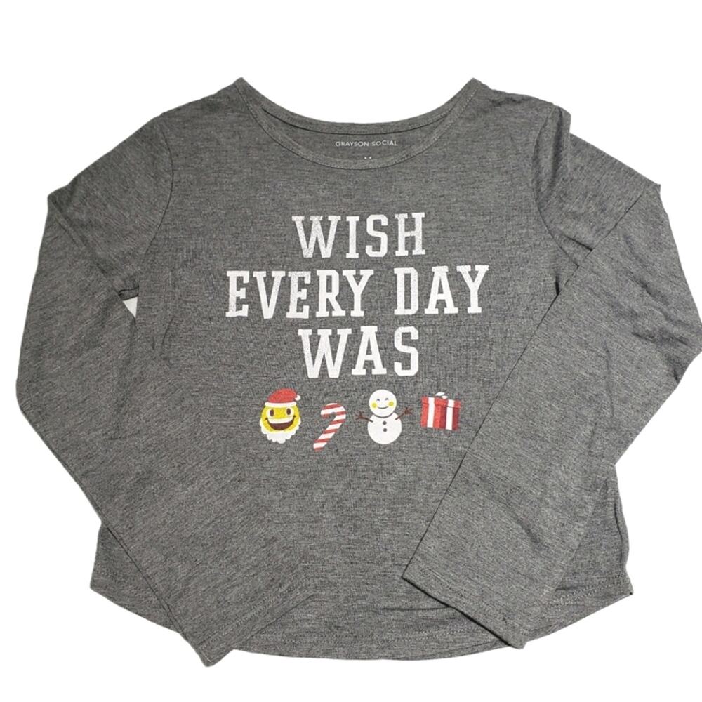 Girls Grayson Social 'Wish Every Day Was' Tee Size M